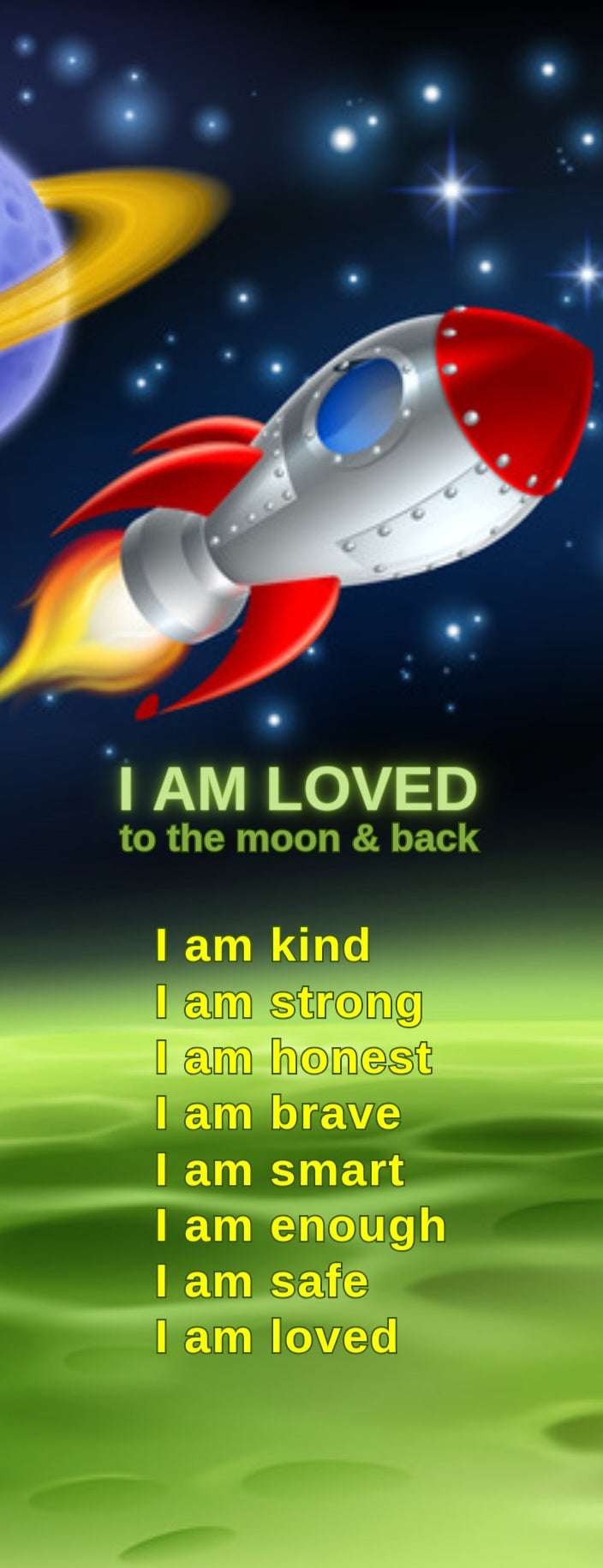 Stevie's Positive Affirmations Door/Wall Cover