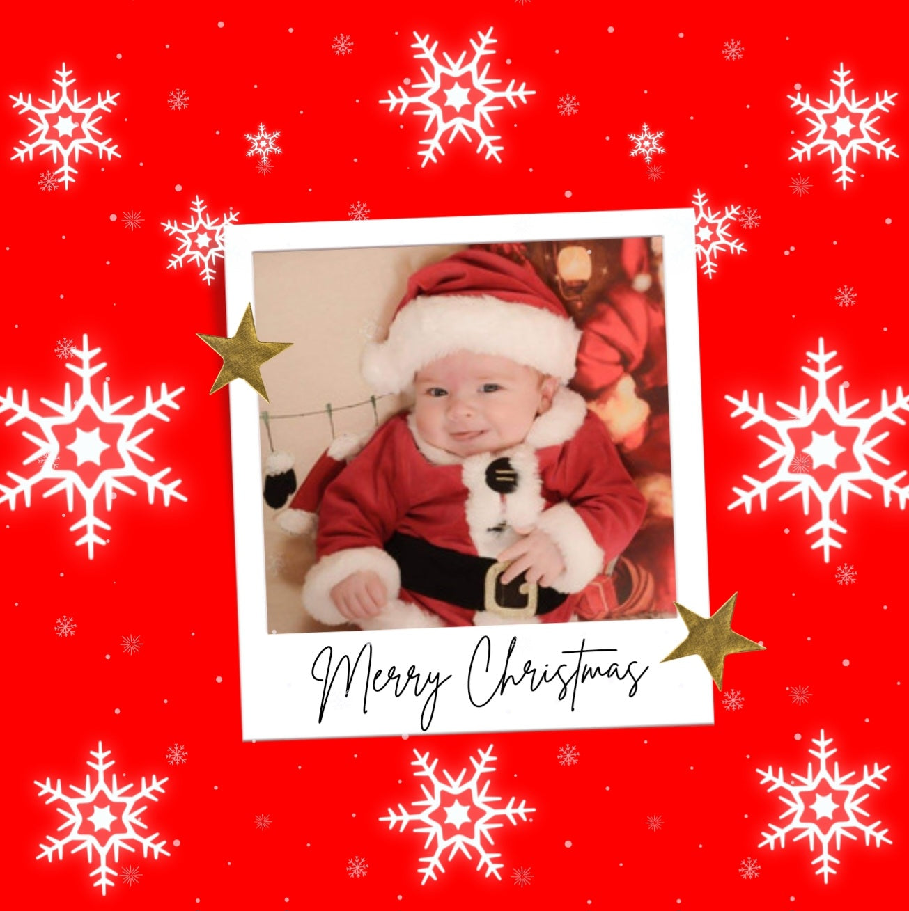 Photo Christmas Cushion Cover & Insert - Nanny