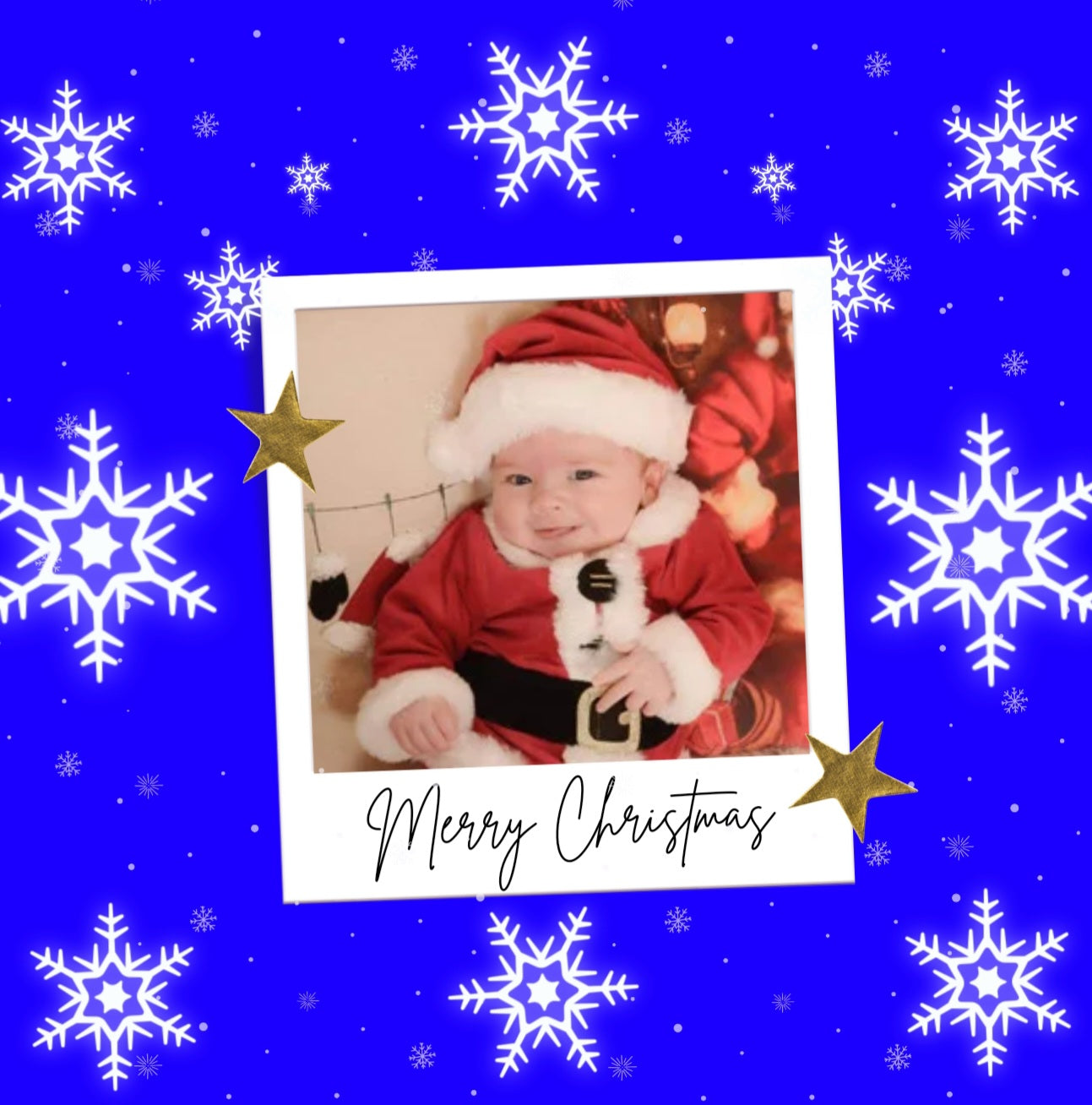Photo Christmas Cushion Cover & Insert - Nanny