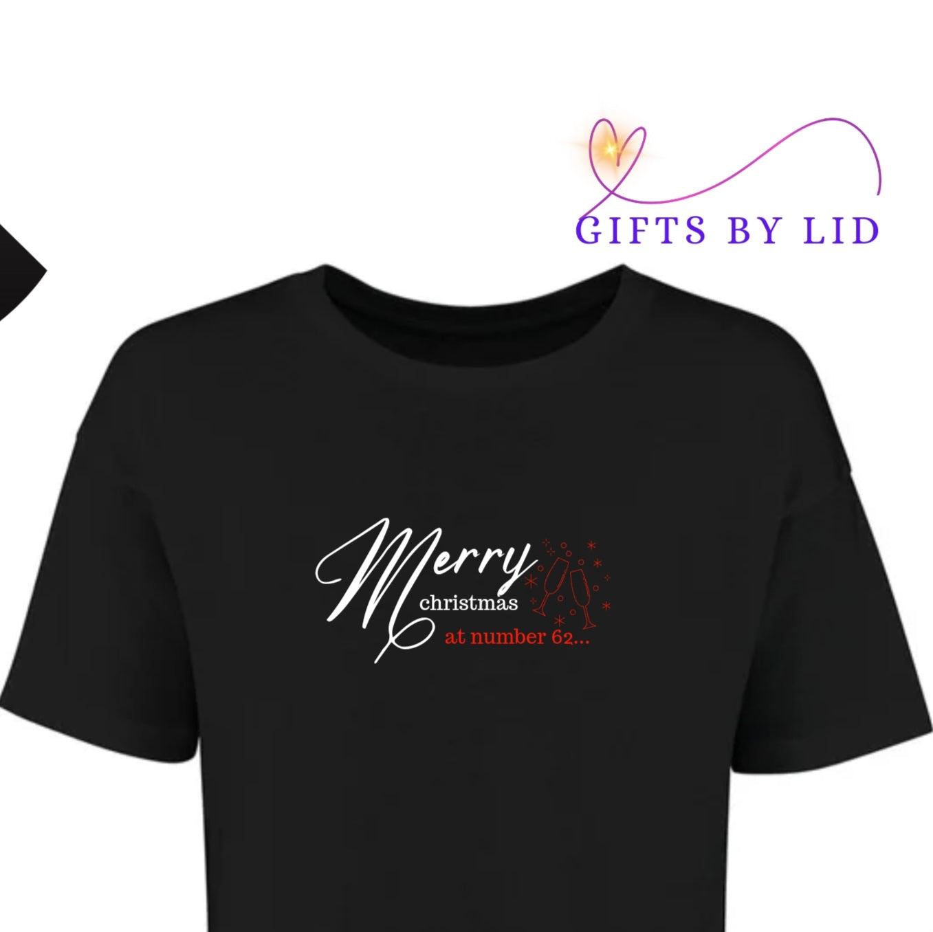 Merry Christmas at house number... Oversized Lounge Tee - Nightshirt/ Nightie