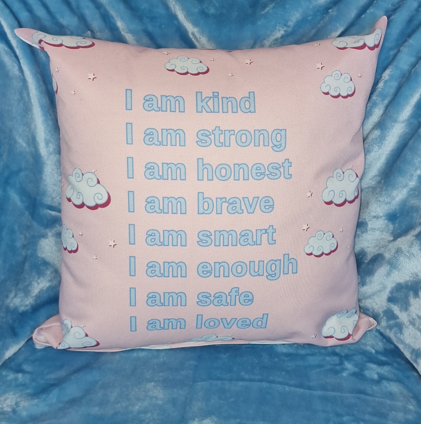 Believe Positive Affirmations Cushion - with Insert