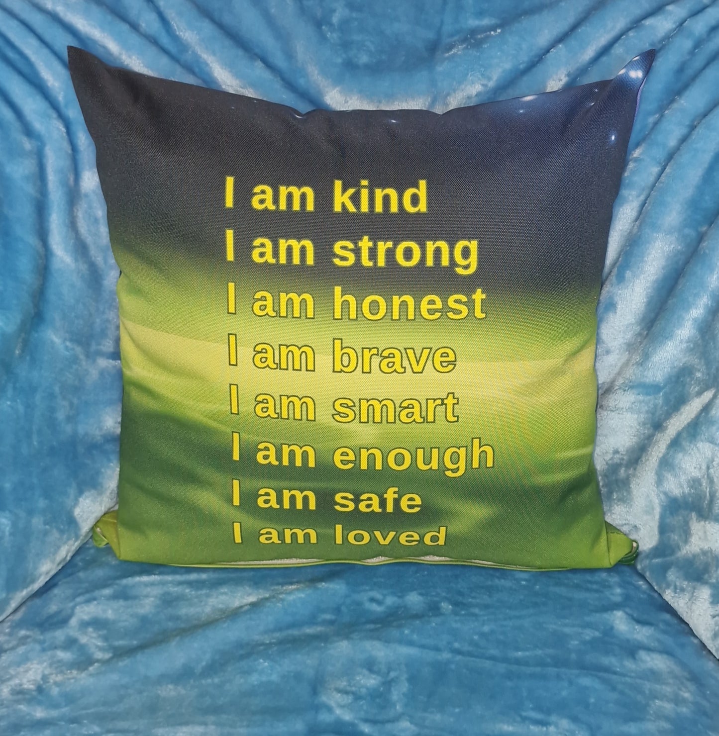 Stevie's Positive Affirmations Cushion - with Insert
