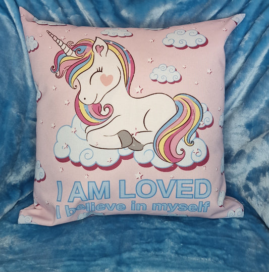 Believe Positive Affirmations Cushion - with Insert